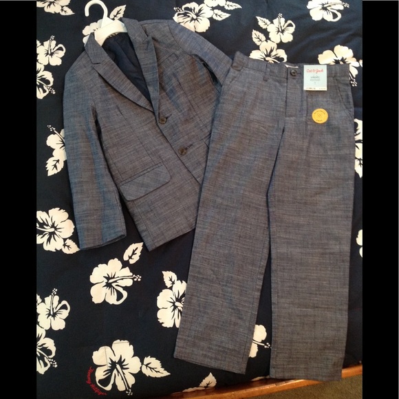 Boys Navy Blue Blazer Size 7 Cat And Jack Brand NWT